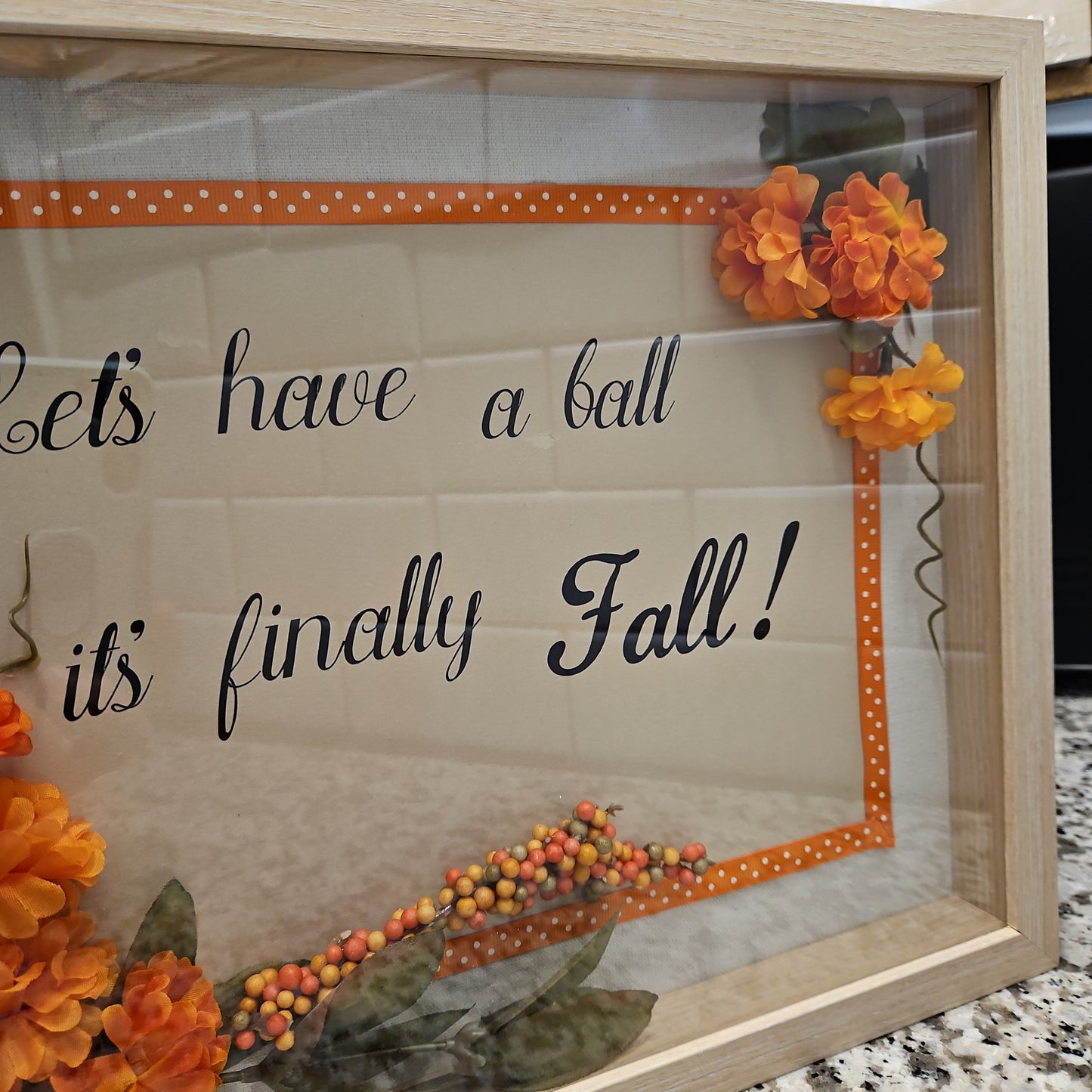 Fall Shadow Box