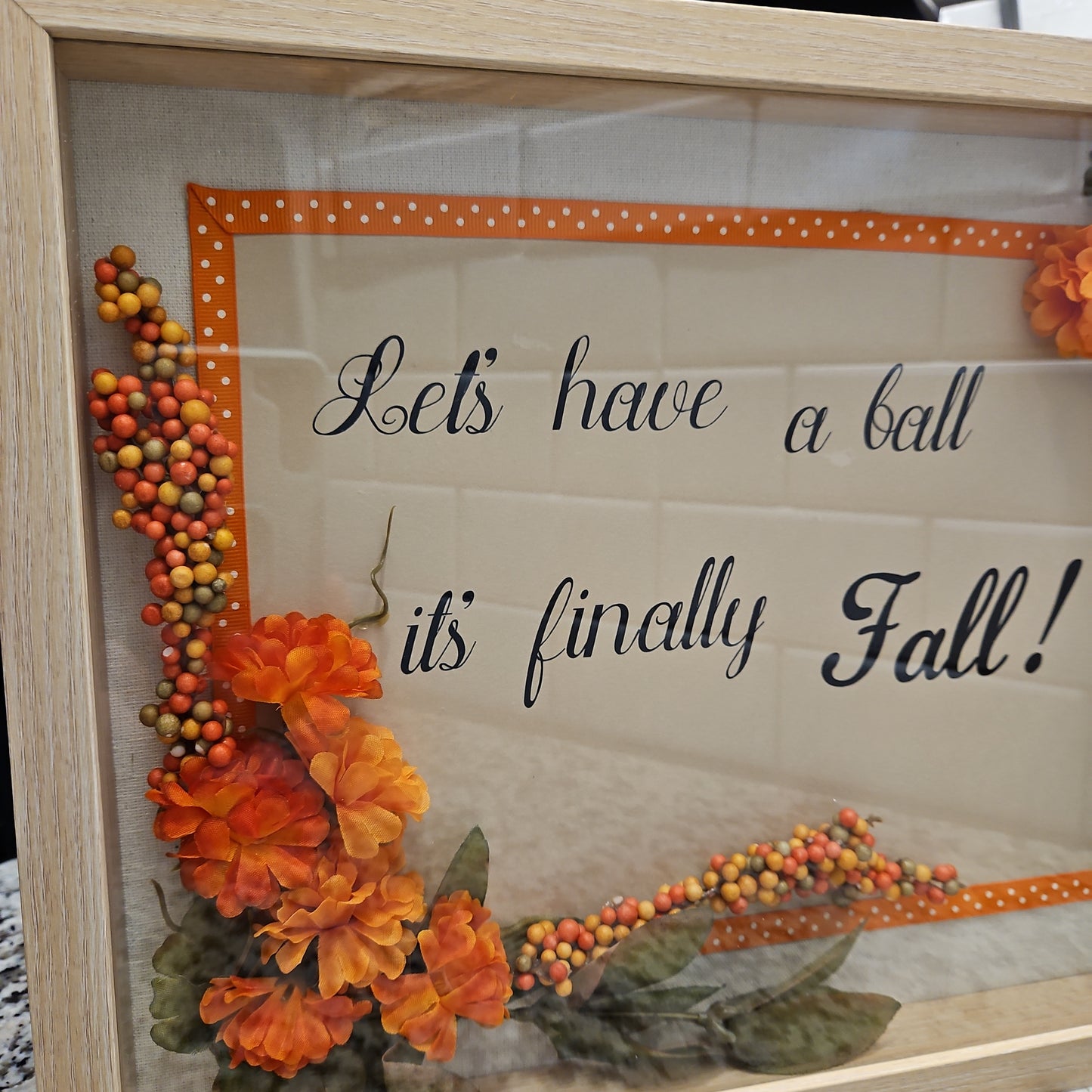 Fall Shadow Box