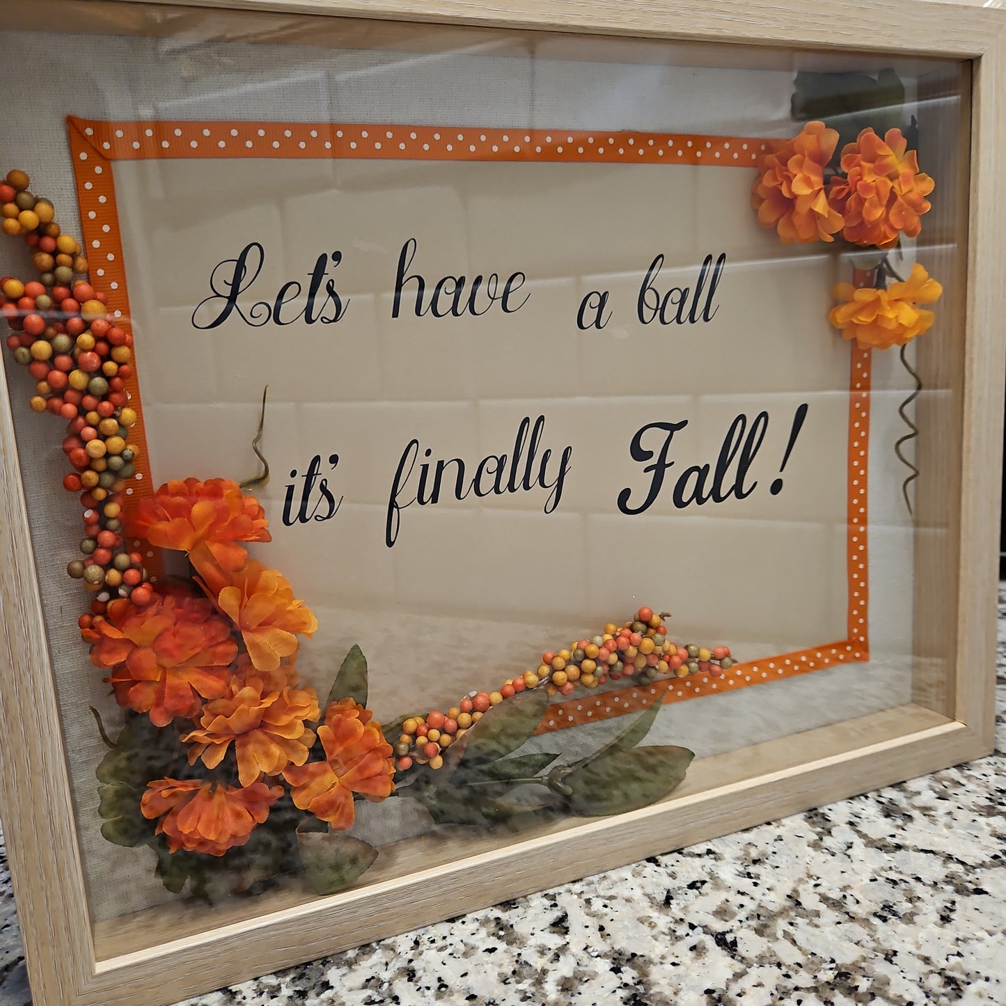 Fall Shadow Box