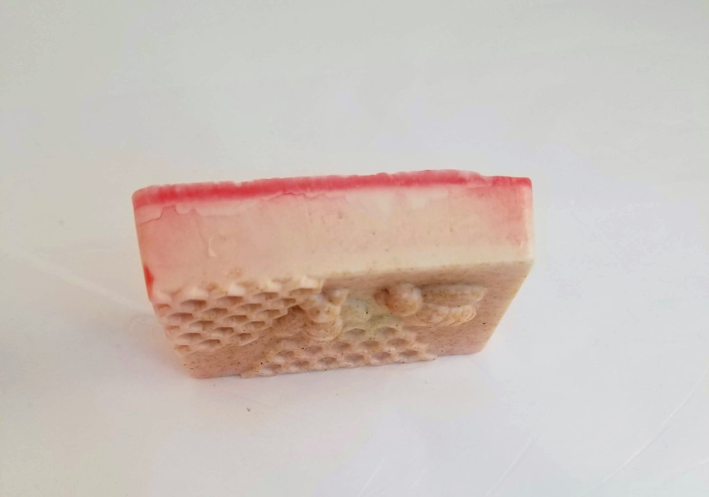 Pink Oatmeal & Honey "Bee" Soap