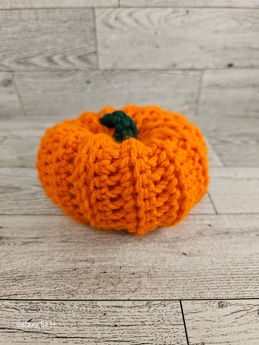 Crocheted Pumpkins - 2 piece set