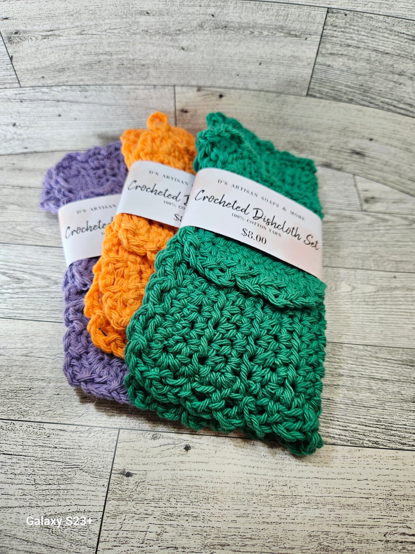 Crochet Dishcloth Sets