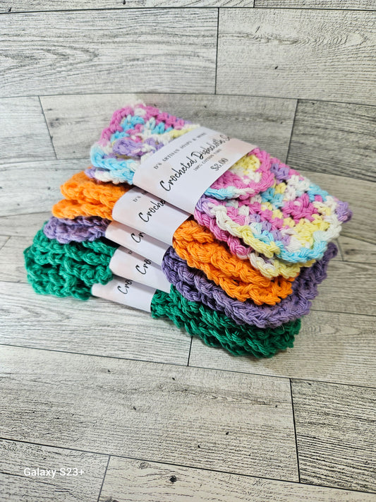 Crochet Dishcloth Sets