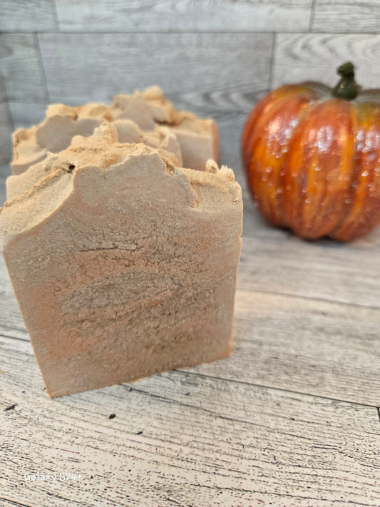 Pumpkin Spice Coffee Cake Soap