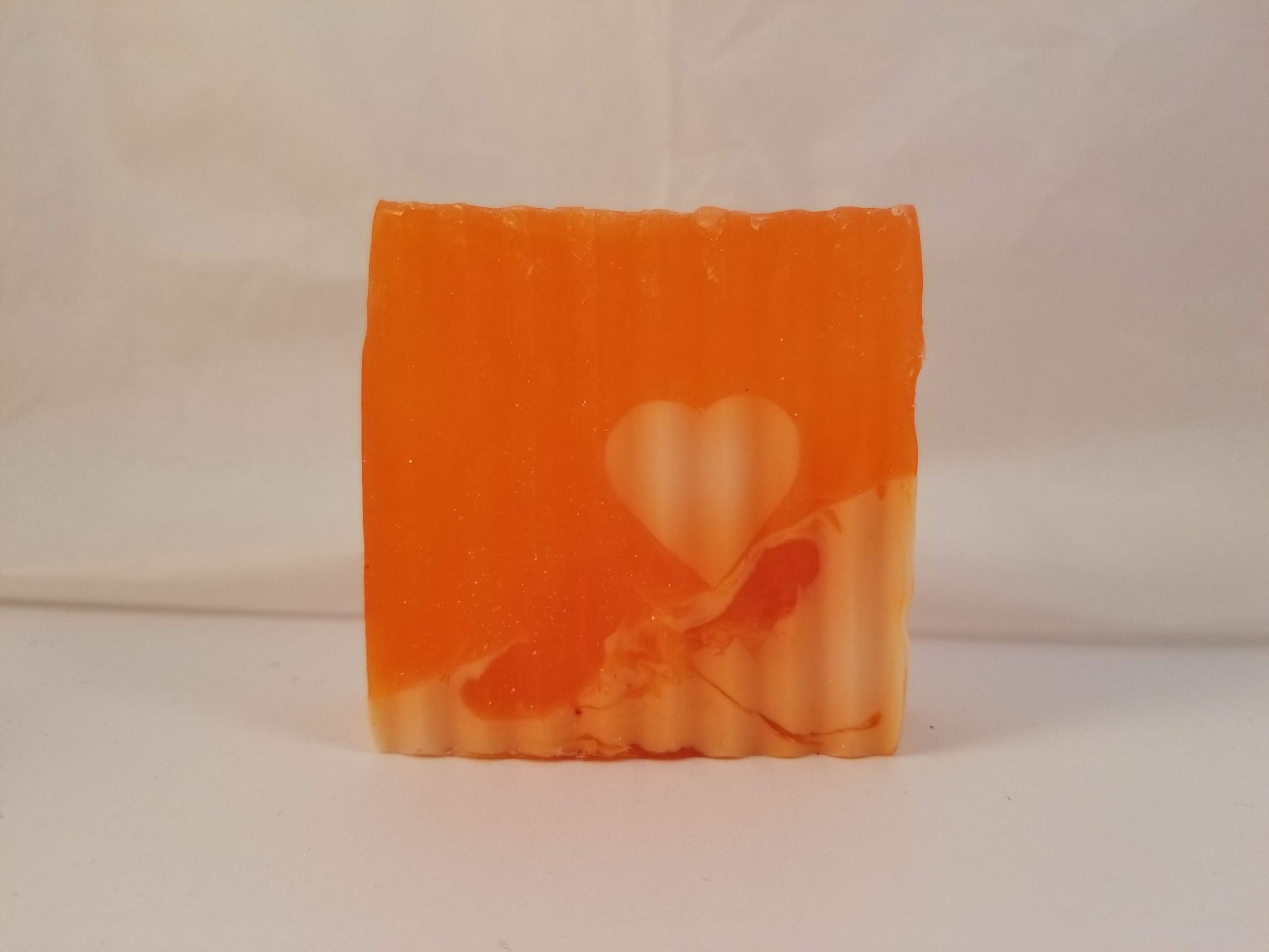 Orange & White Cherry Blossom Soap